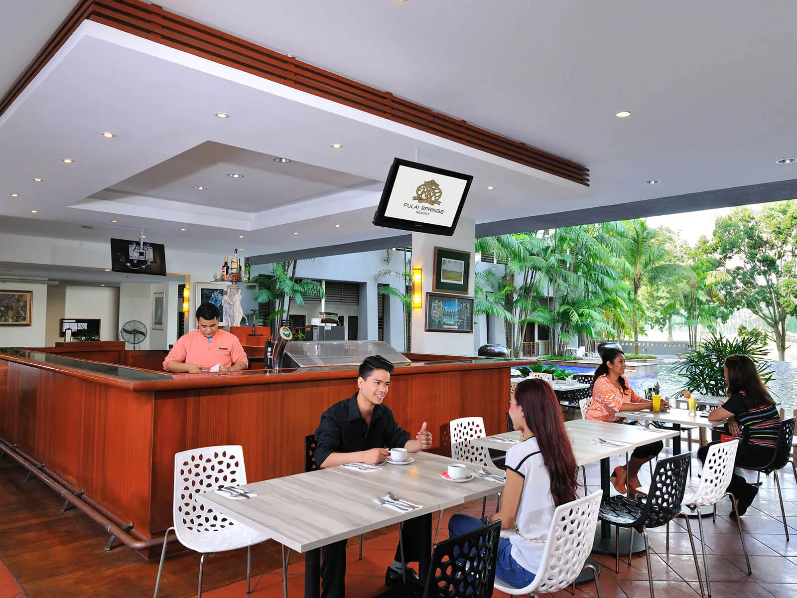 Cinta Deli café at Pulai Springs Resort
